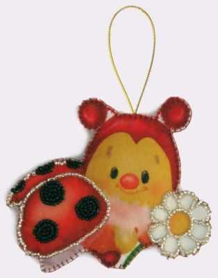 F028 Божья коровка - Butterfly