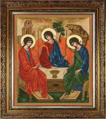   Мир вышивки 772 Троица