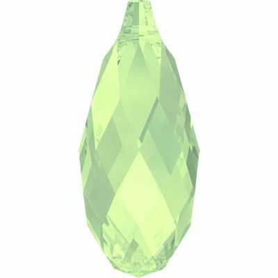 Кулоны для изготовления бижутерии  Мир вышивки 6010 Подвеска Crystal Сваровски 11х5,5 мм, зеленый мат. (CROPL 294)