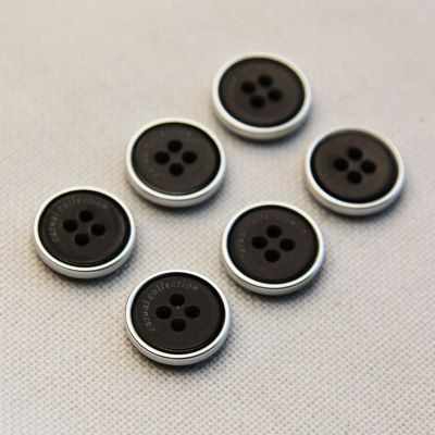 CN 2713 Пуговицы 01-Black 24L, 6 шт