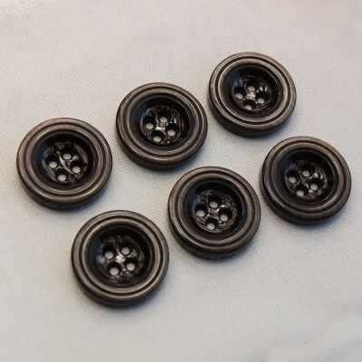 CN 2573 Пуговицы 03-Brown 54L, 6 шт
