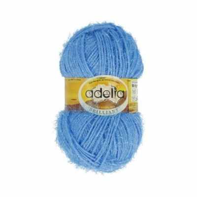 Пряжа Adelia Brilliant 39 св. голубой