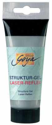 KR-86801 Акриловый структурный гель SOLO GOYA, голографический, 100 мл