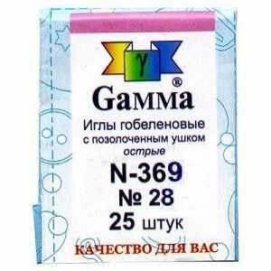   Мир вышивки Иглы для шитья  гобеленовые №28 N-369, 25 шт.