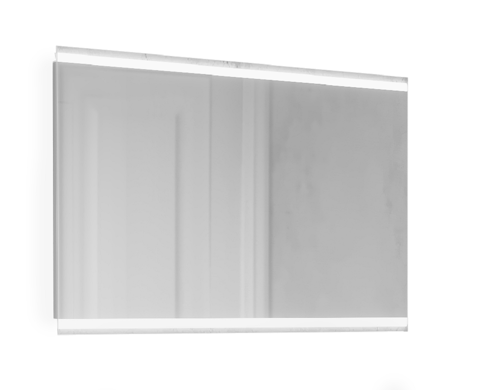 Зеркала шириной 100 см  Мосплитка Сантехника Зеркало Raval Hotte Hot.02.100/W, 100 см, со светодиодной подсветкой