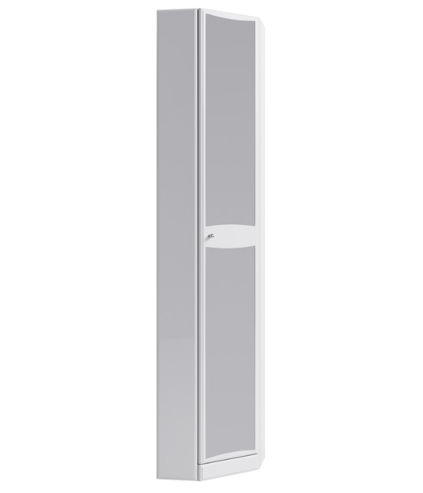 Пеналы шириной 40 см  Мосплитка Сантехника Шкаф-пенал Aqwella Барселона П45з угловой с зеркалом