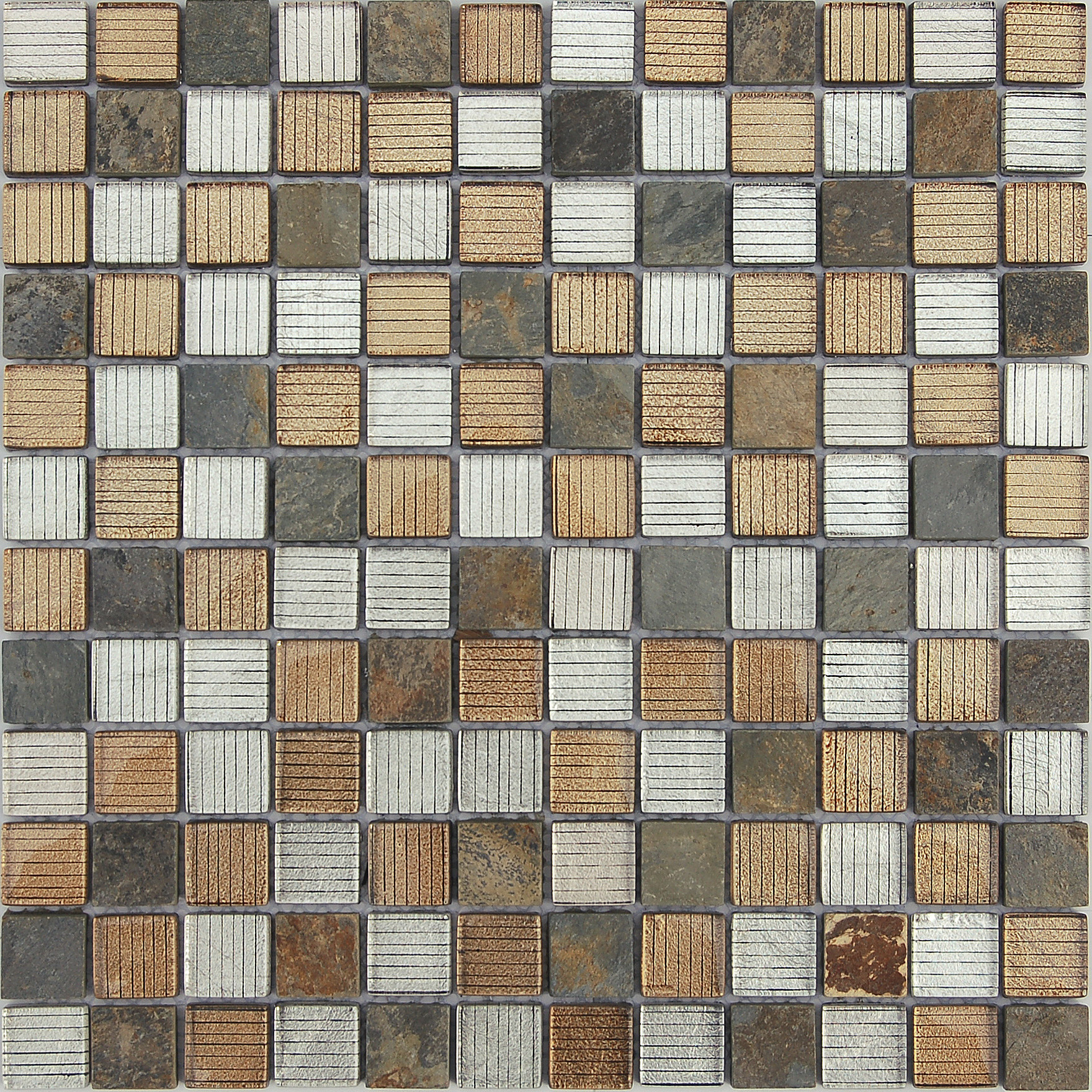 Caramelle Мозаика Alcantara Ruggine 23x23x8