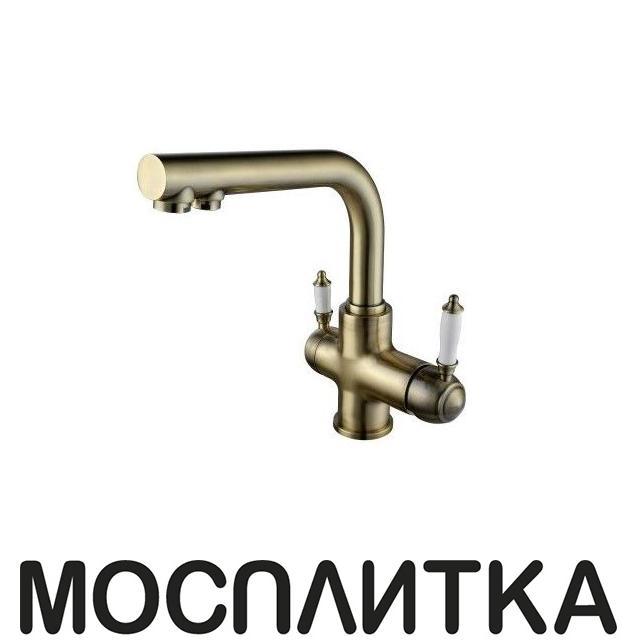 Смесители для кухни Смеситель Lemark Villa LM4861B для кухни с подключением к фильтру с питьевой водой