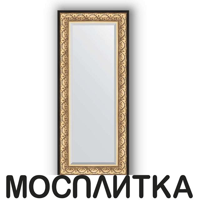 Зеркало в багетной раме Evoform Exclusive BY 1261 60 x 140 см, баРокко золото
