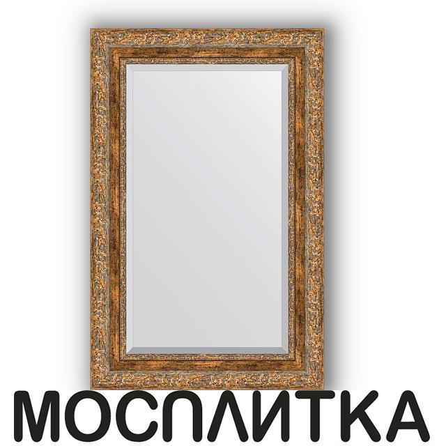 Зеркало в багетной раме Evoform Exclusive BY 3410 55 x 85 см, виньетка античная бронза