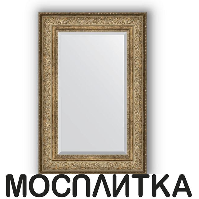 Зеркало в багетной раме Evoform Exclusive BY 3425 60 x 90 см, виньетка античная бронза