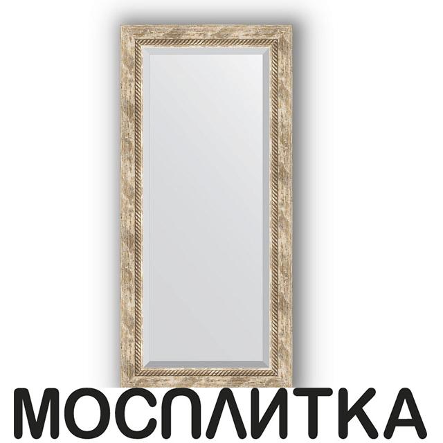   Мосплитка Сантехника Зеркало в багетной раме Evoform Exclusive BY 3485 53 x 113 см, прованс с плетением