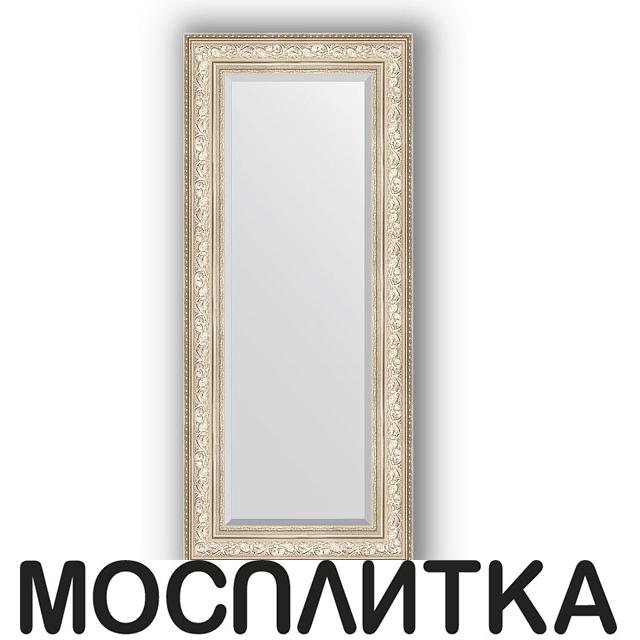 Зеркало в багетной раме Evoform Exclusive BY 3530 60 x 140 см, виньетка серебро