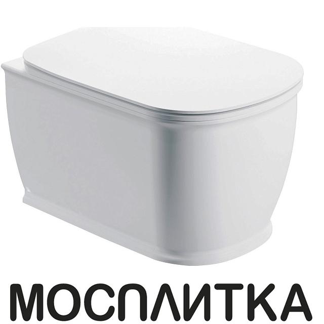 Унитаз подвесной BelBagno Prado BB10150CH безободковый