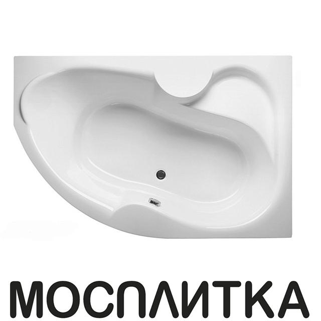 Акриловые ванны  Мосплитка Сантехника Акриловая ванна Vayer Azalia R 160x105 см