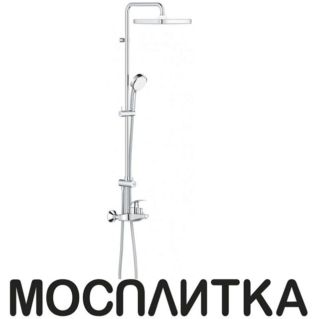 Душевая стойка Grohe Tempesta Cosmopolitan Cube 26693000, со смесителем