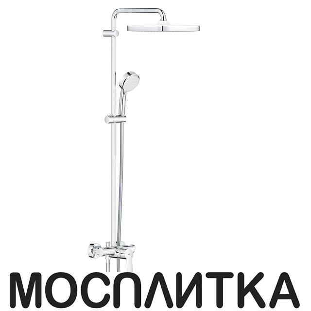 Душевая стойка Grohe Tempesta Cosmopolitan Cube 26692000, со смесителем