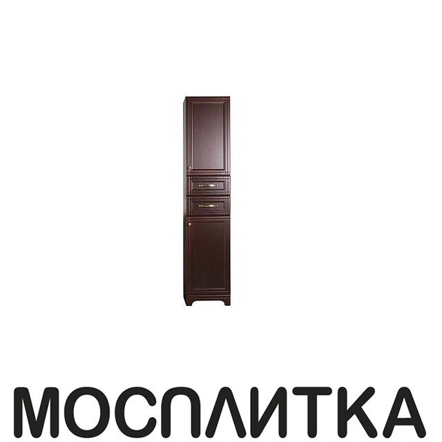 Пеналы напольные  Мосплитка Сантехника Шкаф-пенал ASB-Woodline Берта 40/2 10142.2 антикварный орех