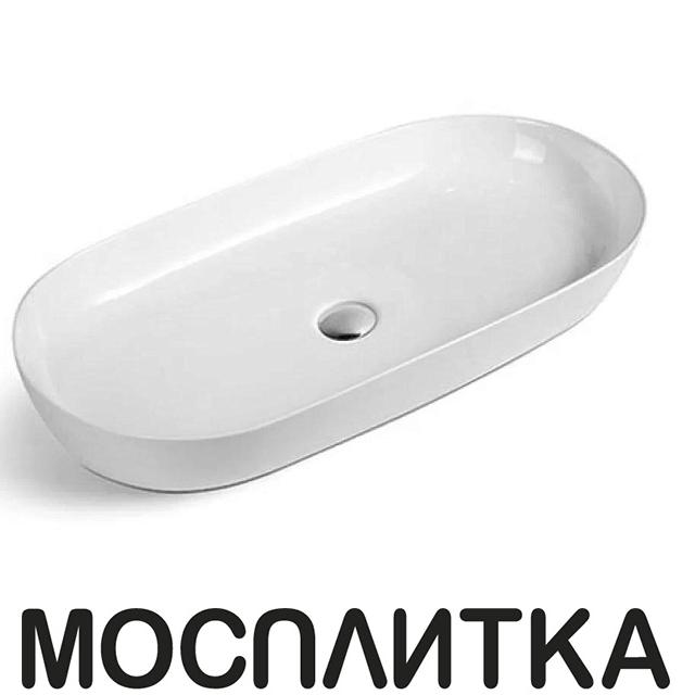 Раковина Vincea VBS-114 80 см белая