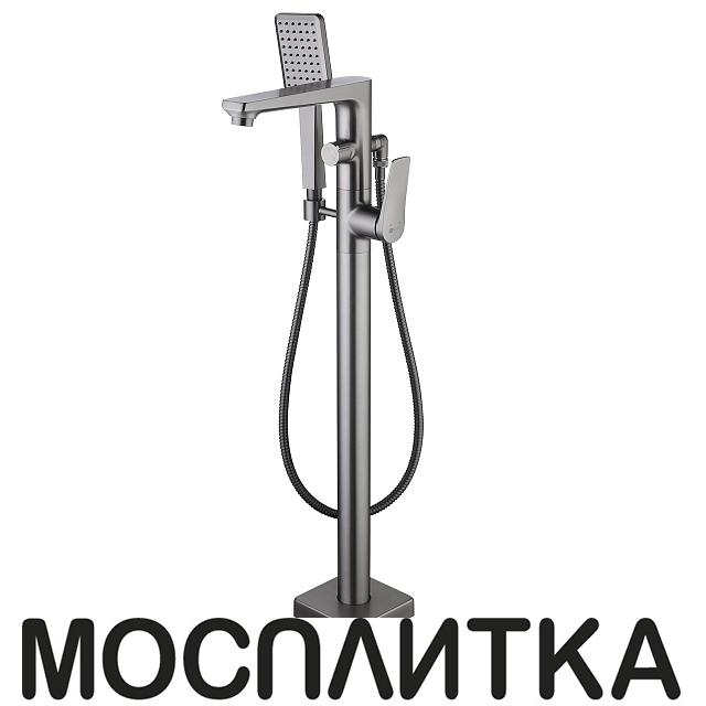 Смеситель Lemark Bronx для ванны напольный LM3744GM