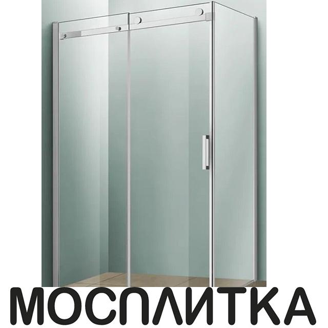 Душевой уголок Vincea Como VSR-1C8014CL 140x80 см хром, стекло прозрачное