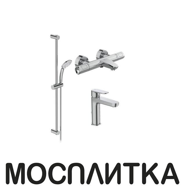 Душевой комплект Ideal Standard Ceratherm T100 3 в 1 BC985AA