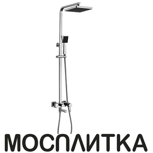 Душевая стойка Lemark Tropic LM7004CS, хром