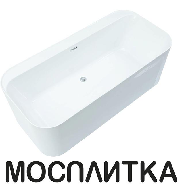 Акриловые ванны  Мосплитка Сантехника Акриловая ванна Allen Brau Infinity 170x80 2.21001.20 белый глянец