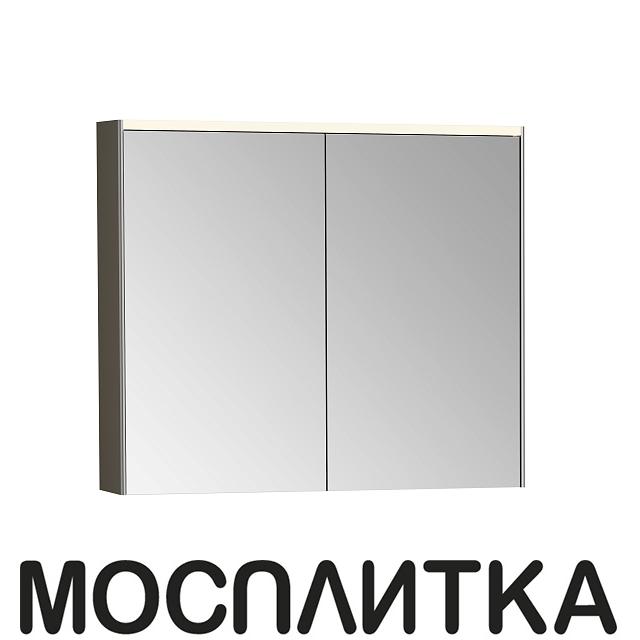 Зеркальные шкафы шириной 80 см  Мосплитка Сантехника Зеркальный шкафчик Vitra Mirrors 80 см с подсветкой