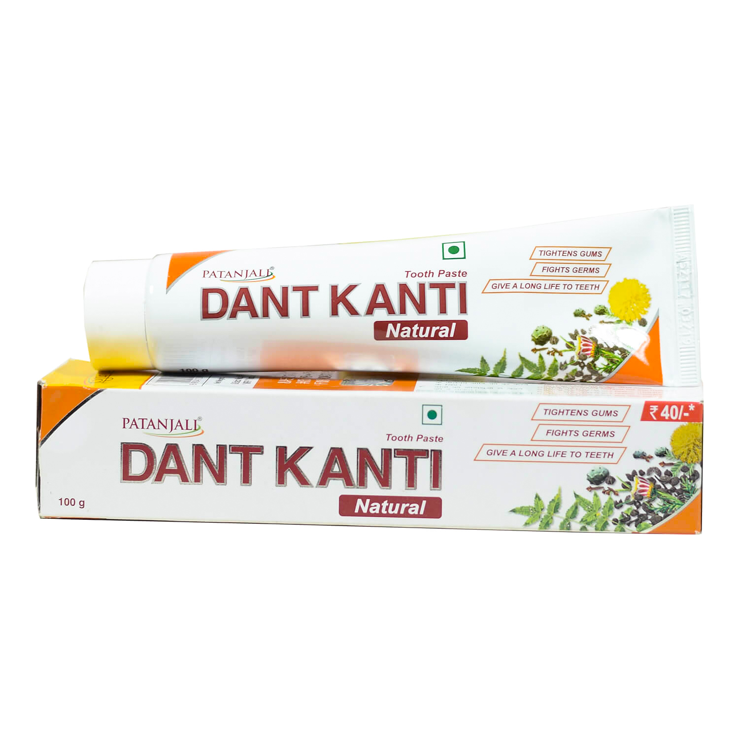 Зубная паста Дант Канти (100 г), Dant Kanti Tooth Paste, произв. Patanjali