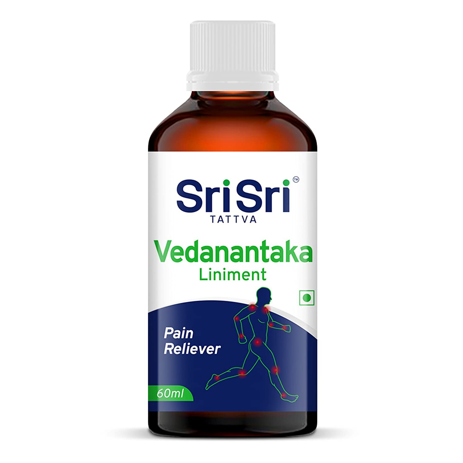 Мазь Веданантака (60 мл), Vedanantaka Liniment, произв. Sri Sri Tattva