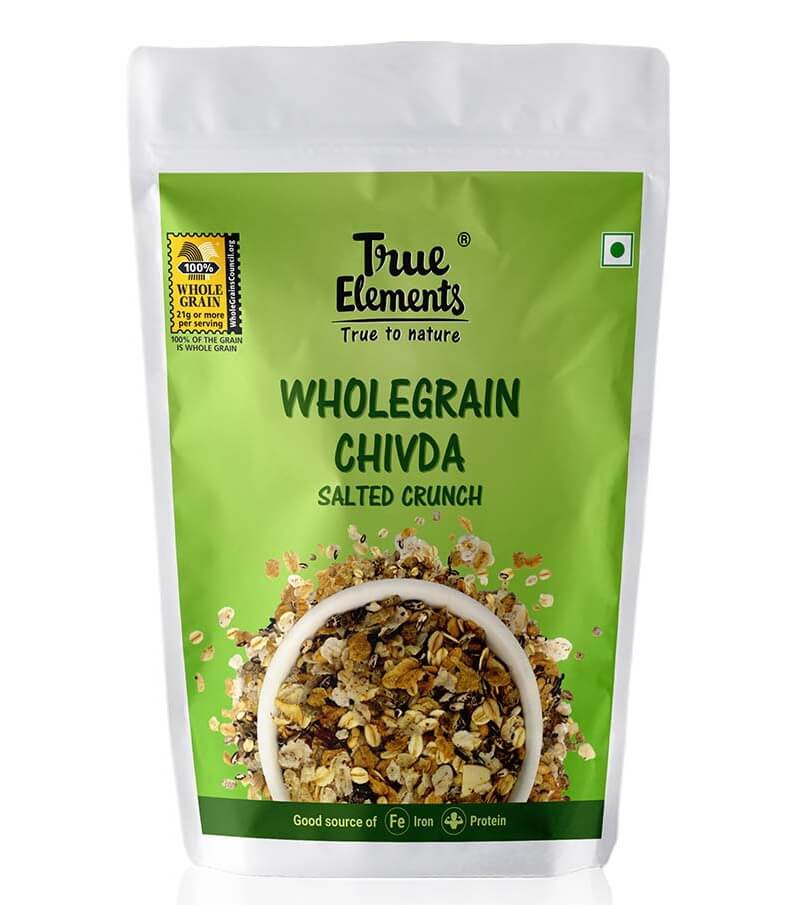 Цельнозерновая Чивда (100 г), Wholegrain Chivda, произв. True Elements