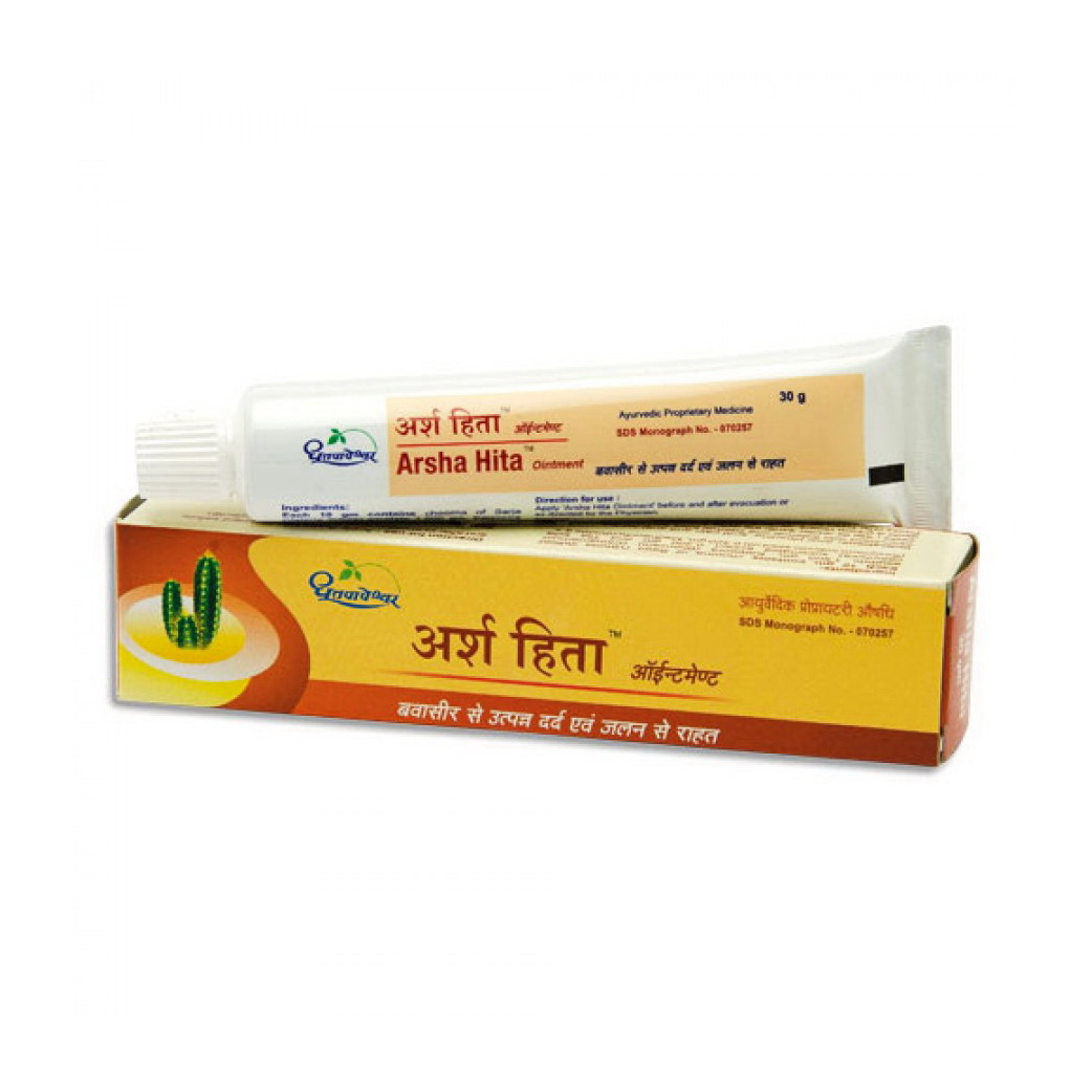 Арша Хита (30 г), Arsha Hita Ointment, произв. Dhootapapeshwar