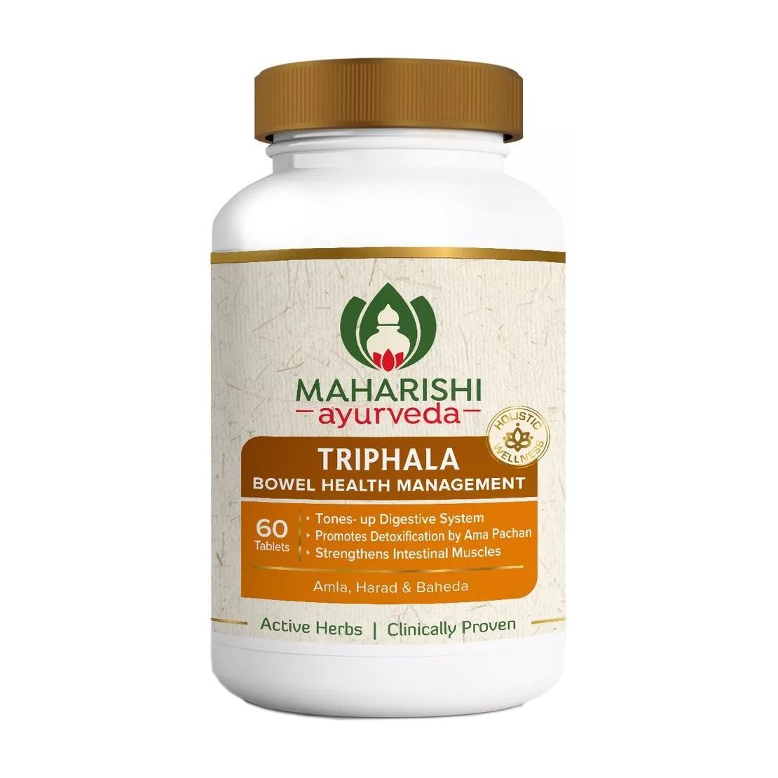 Трифала (60 таб, 1000 мг), Triphala, произв. Maharishi Ayurveda