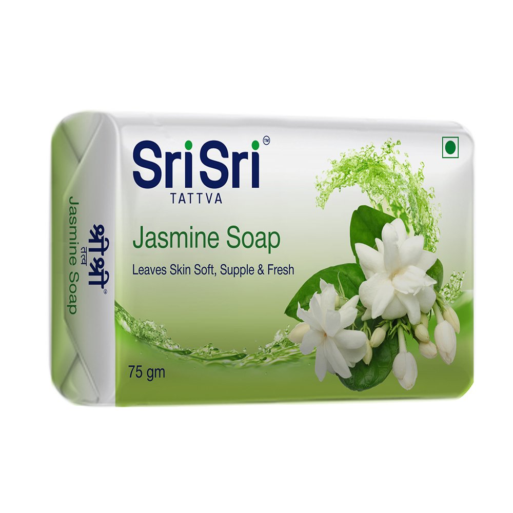 Мыло с Жасмином (75 г), Jasmine Soap, произв. Sri Sri Tattva