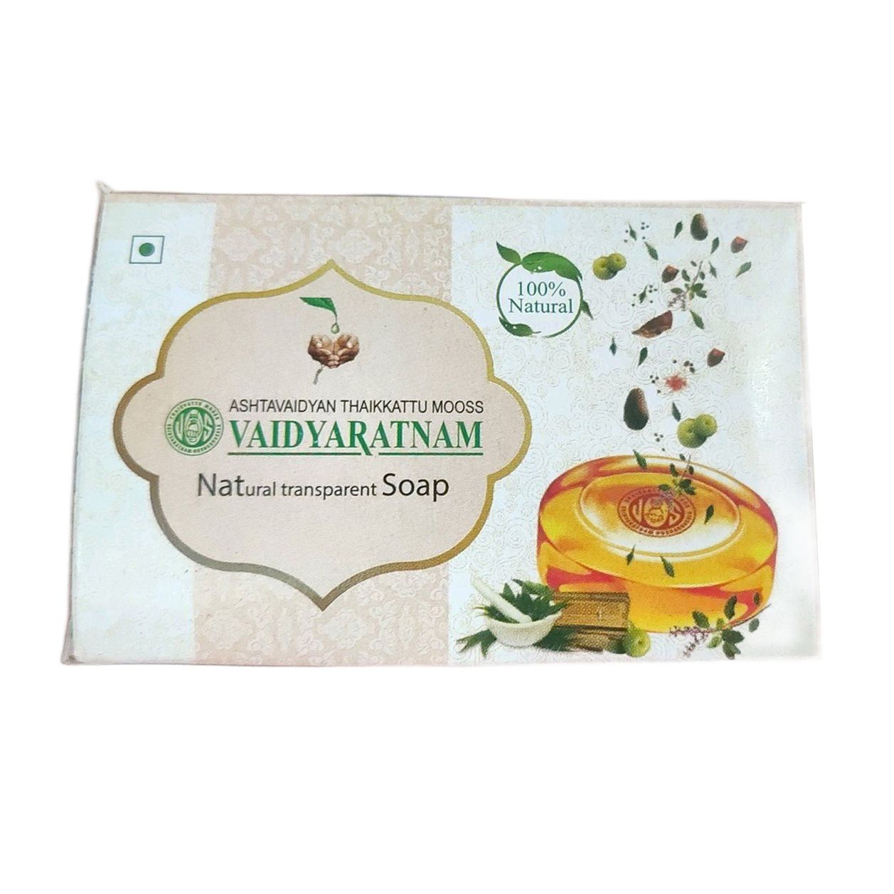 Мыло Травяное (75 г), Herbal Soap, произв. Vaidyaratnam