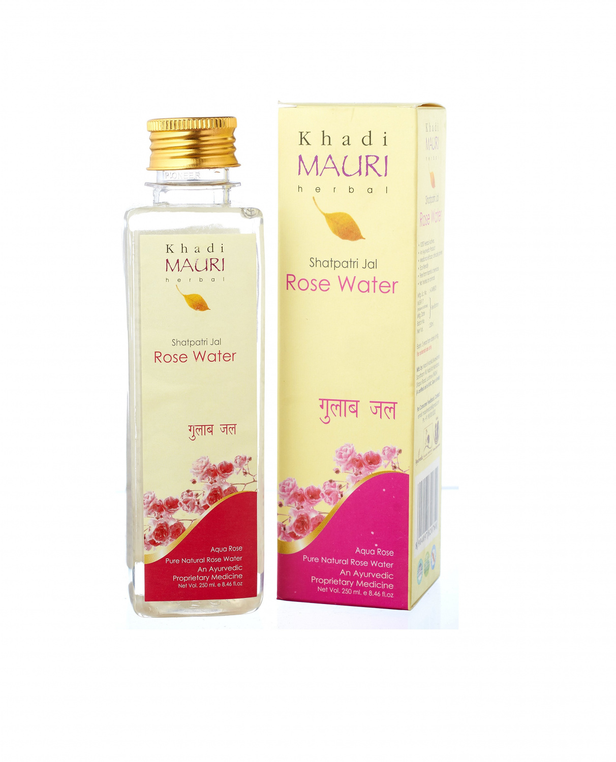 Розовая вода (250 мл), Rose Water, произв. Khadi Mauri