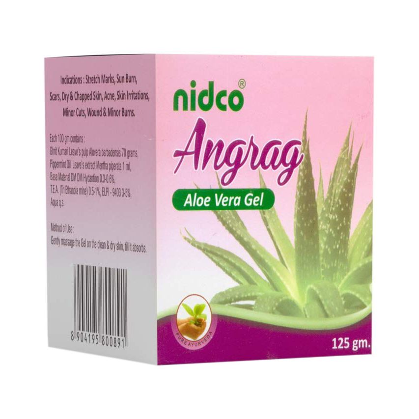 Гель Алоэ вера (125 г), Angrag Aloe Vera Gel, произв. Nidco