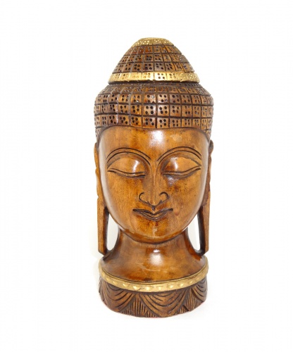 Деревянная статуэтка Будды (большая), Buddah wooden statue, Handmade