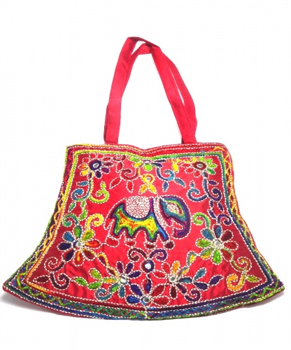 Сумка Слоник: красная, Bag Elephant, Red, Handmade