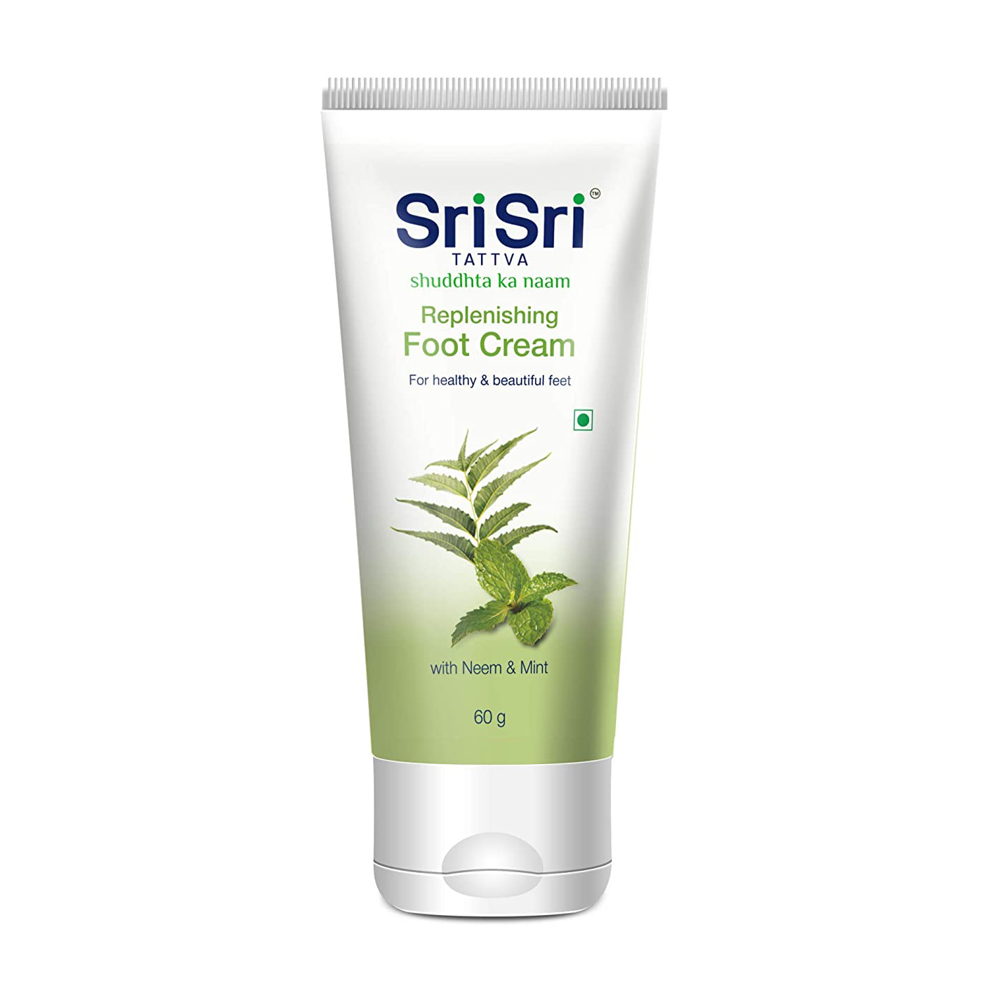   MyIndia Восстанавливающий крем для ног (60 г), Replenishing Foot Cream, произв. Sri Sri Tattva