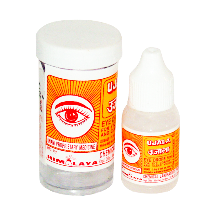 Уджала: глазные капли (5 мл), Ujala Eye Drops, произв. Himalaya Chemical Laboratory Pharmacy