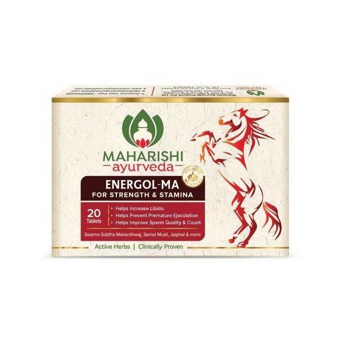 Энергол-МA (20 таб, 500 мг), Energol-MA, произв. Maharishi Ayurveda