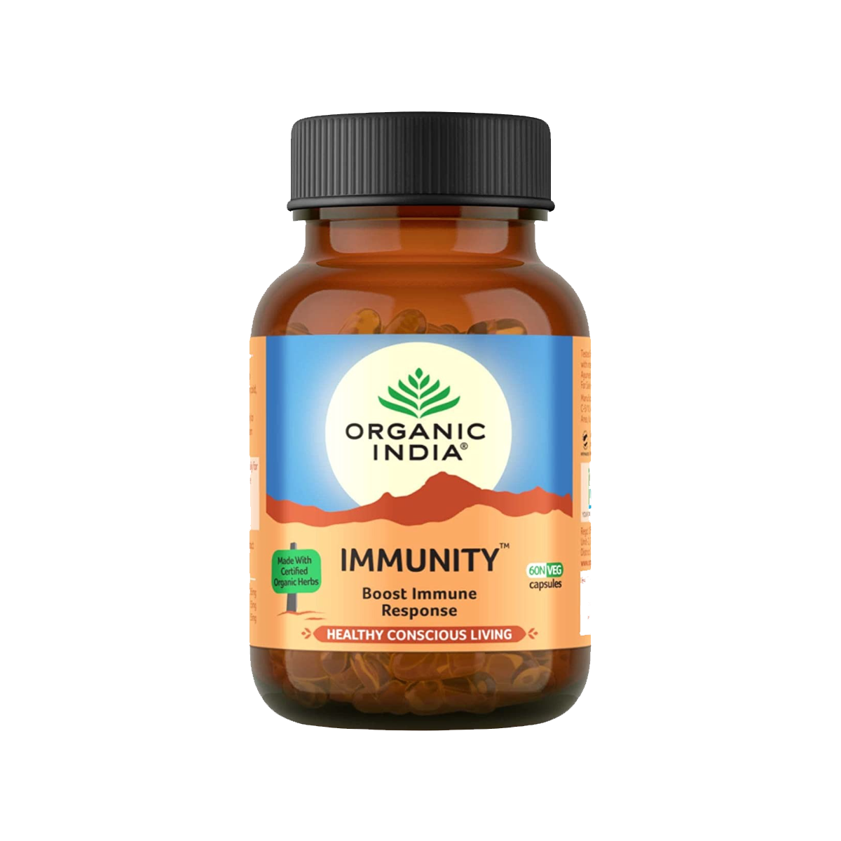 Иммунити (60 кап, 275 мг), Immunity, произв. Organic India