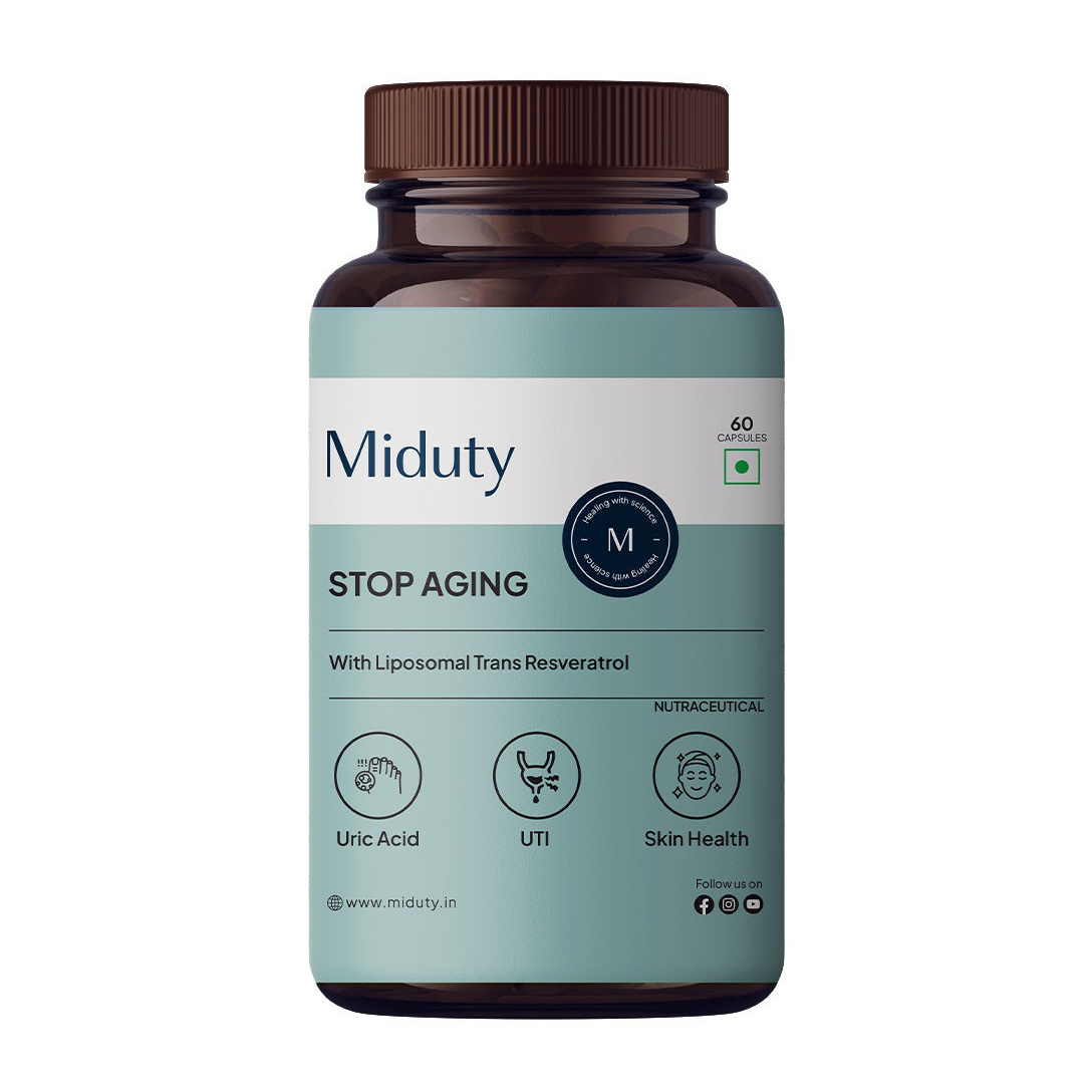 Антивозрастная добавка (60 кап), Stop Aging, произв. Miduty