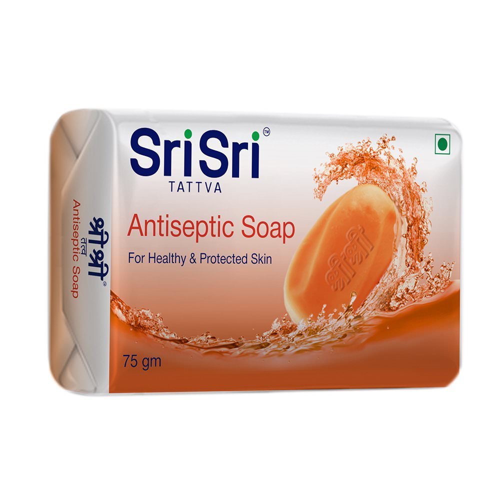 Антисептическое мыло (75 г), Antiseptic Soap, произв. Sri Sri Tattva