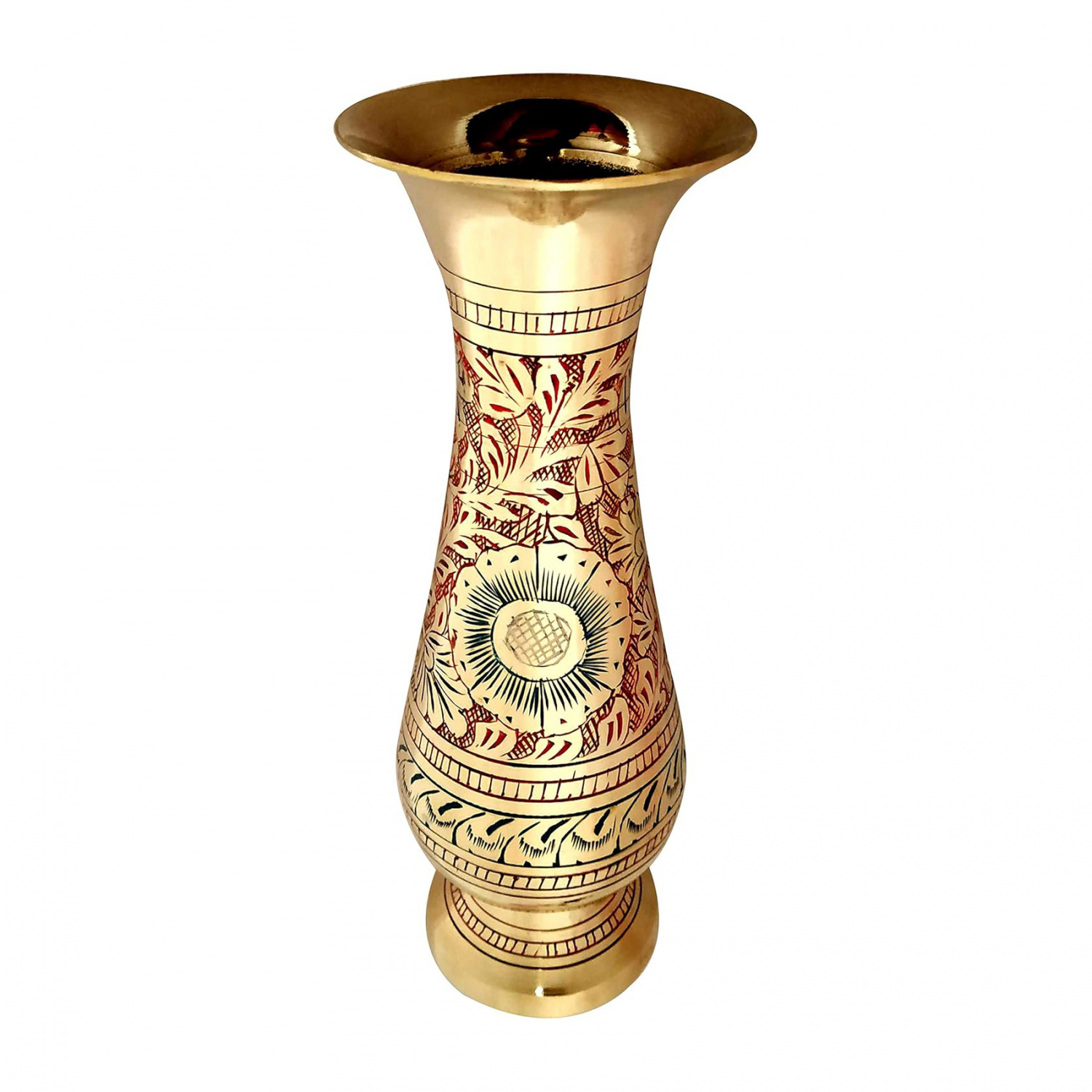 Ваза, Flower Vase Brass, произв. Akanksha Arts