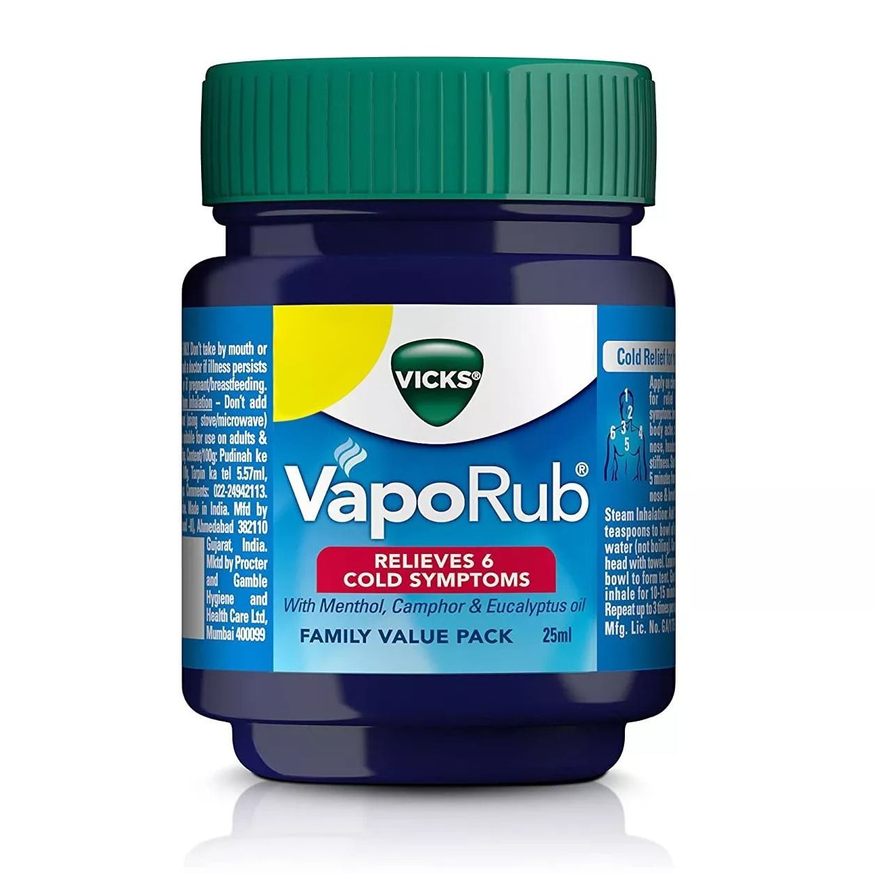 ВапоРаб (25 мл), VapoRub, произв. Vicks