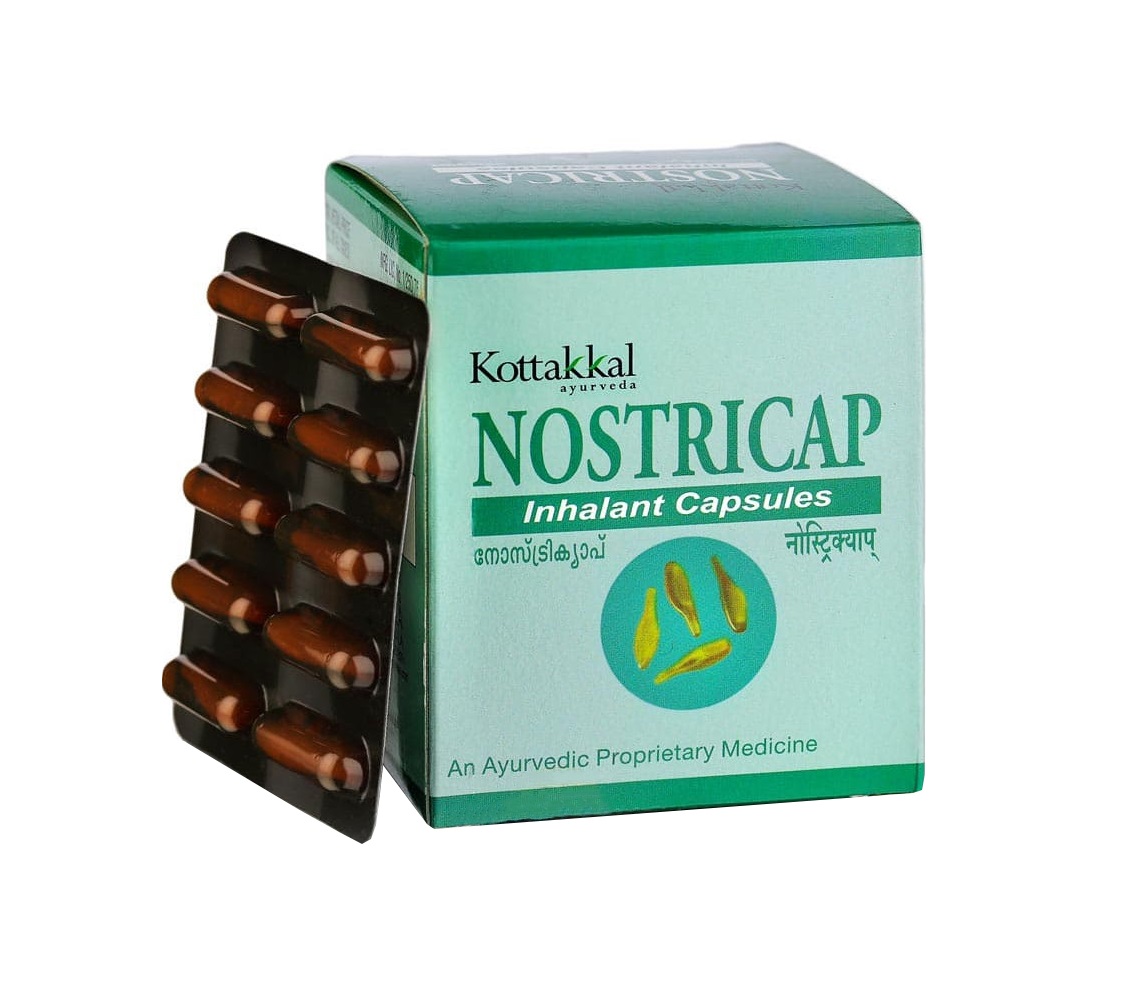 Здоровье Нострикап (100 кап), Nostricap, произв. Kottakkal Ayurveda