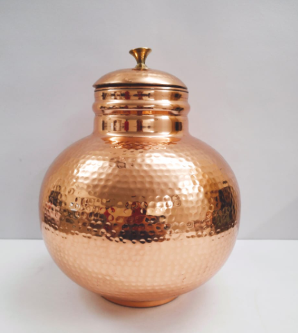 Медный горшок (8л), Copper pot, произв. MYINDIA